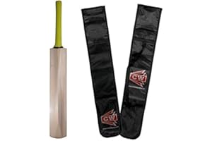 CW Batte de saule de Cachemire unie pour balle en cuir fabriquée sur mesure avec bords épais pour enfant