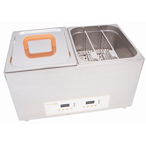 Clifton FoodRange DK956 Unstirred Digital Duo bath, Direct, 14 L+14 L