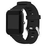 Beisoug Sport Silikon-Ersatzarmband für Jugenduhr Huami Amazfit Bip