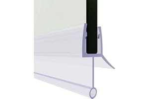 SONNI Goma Mampara Ducha 80cm,Junta Mampara Ducha Baño Bañera Puerta Adecuado para Cristal 6mm 7mm