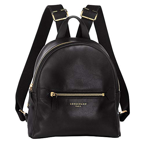 Preisvergleich Produktbild Longchamp 2.0 Cruise Collection Mini Leder Rucksack Schwarz Special Edition