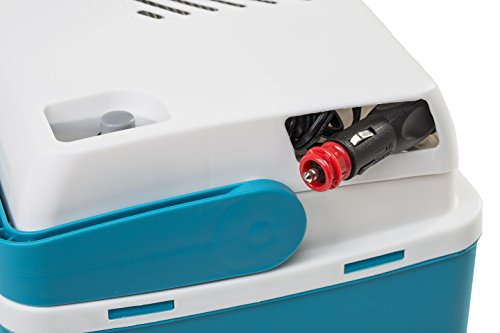 EZetil Mirabelle E24 Thermoelektrische Kühlbox ideal für Outdoor Aktivitäten im Garten, Grillen Picknick 12V, Blau/Weiß - 3