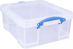REALLY USEFUL BOX Really Useful Storage Box Clear, 18L