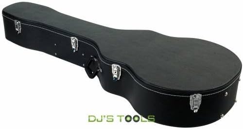 Rockcase Étui pour ukulélé Soprano Noir avec revêtement Tolex, 16,5 "