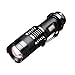 Produktbild Flashlighx Neue Mini Taschenlampe 2000 Lumen Einstellbare Zoom Fokus Taschenlampe Lampe Wasserdichte CREE LED AA / 14500 Taschenlampe Penlight für Outdoor Familie Notfall Tägliche Arbeit ( Color : Black )