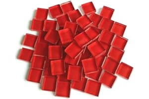 FireAngels Azulejo de mosaico de material artesanal, microvidrio, pequeño mosaico de bricolaje, pasatiempos, niños, hecho a mano, piedra sin cristal, material de manualidades, creatividad, 300 g