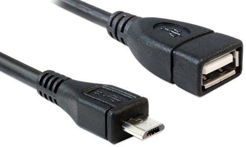 Delock USB A auf micro B Kabel (0,5m)