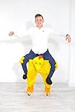 Carry Ride Me Costume Bavarian Beer Guy Teddy Mascot Trag mich Kostüm Shoulder (Chicken) - 