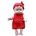 Produktbild TianranRT Kinder ' Simulation Baby Baby Baby Emuliert Puppe Weich Kinder Reborn Baby Puppe Spielzeug Junge Mädchen Geburtstag Geschenk RD (Rot)