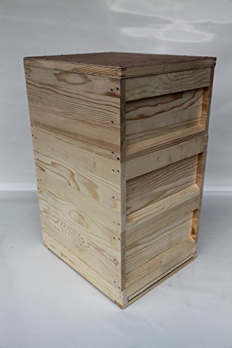 Zander Beute Dr.Liebig 10 Waben, Bienenbeute,Bienenkasten, 30 Rähmchen,gedrahtet und geöst,Imkereibedarf - 7