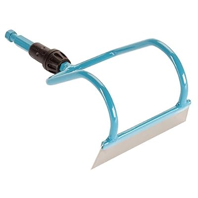 Gardena 3192-20 Ratissoire à 2 branches Combisystem 12 cm large, Bleu/noir