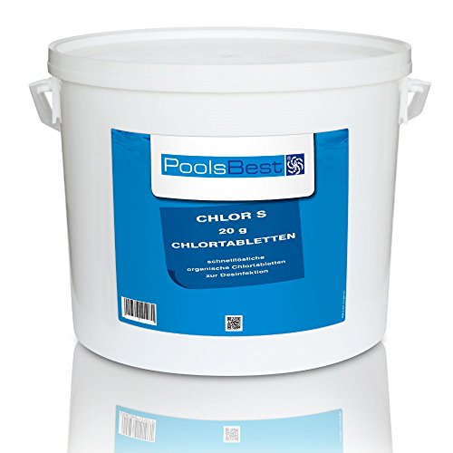 10 Kg - PoolsBest® Chlorgranulat S schnelllöslich 56% Aktivchlor, organisch