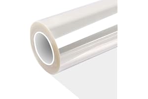 LRQY Chiaro Sicurezza Sicurezza Pellicola per finestre Anti Shatter Bicchiere, Protezione Contatori di Banche Vetro Liscio, Facile da Applicare, 4 Mil,100x300cm(39x118inch)
