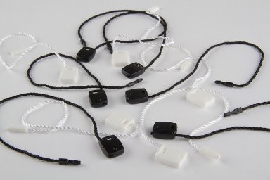 200 Marchamos blancos para etiqueta colgante