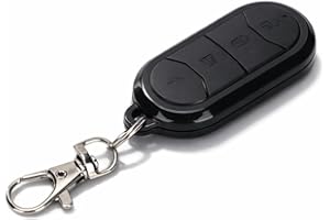 SXHLSELLER Pilot do Drzwi Garażowych, Bezprzewodowy 4-kanałowy Przełącznik Zdalnego Sterowania, Mini Przenośny Breloczek, Uczący Się Kontroler Klonowania 433MHz, Szybkie Kopiowanie Danych