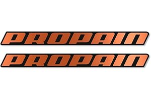 Adesivi Per Telaio Bici Propain Sfondo Nero - Star Sam