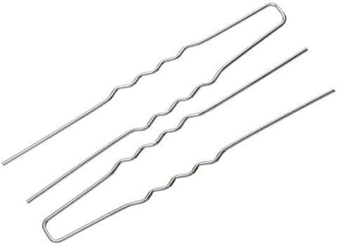Pack of 20 Silver tone Wave Bobby Pins Hair Accessories Hair Findings Millinery