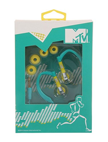 Price comparison product image MTV 1778 Sports Earphones Teal / Yellow