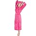 Price comparison product image Chic Bath Robe for Women and Men Various Colors, Size XS – XXXL, Soft Sherpa Fleece with Hood/wadenlanger Comfortable Cut/Celin ATEX SERIES Samos - Purple - XXX-Large