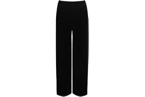 STYLE WISE FASHION Womens Velour Velvet Trouser Ladies Warm Palazzo Party Wear Flared Soft Pants