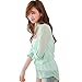 Bearsland Women's Breastfeeding Nursing Top Green UK Size 14-16