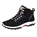 Produktbild RYTEJFES Hike Trekking Wanderhalbschuhe Outdoor Sport Wander Schuhe Walking Wanderstiefel Boots für Herren Baumwollschuhe Mid Schneestiefel