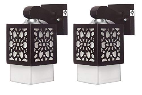 WHITERAY Wooden Wall Lights/Wall Light for Living Room Modern/Wall Lamps for Bedroom/for Living Room/Wall Lights for Home Decoration/Bedside Wall lamp (WL Star (Pack of 1)) (WL Star (Pack of 2))