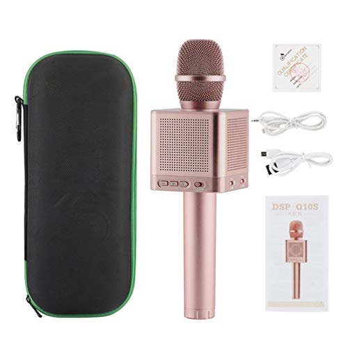 Preisvergleich Produktbild Multifunktionales Micgeek Q10S Verbesserte Funkmikrofon KTV Karaoke HQ Sound Wave 4 Lautsprecher Wand schütteln Bass