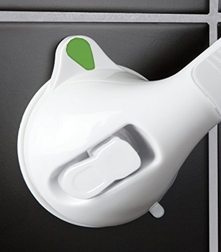 WENKO 7821100 Wandgriff Secura, Kunststoff, Weiß - 3