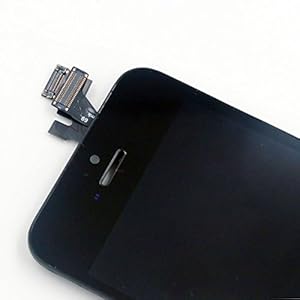 SANKA Schermo Display LCD Assembly Digitizer Sostituzione Schermo per iPhone 5-Nero - immagine 4