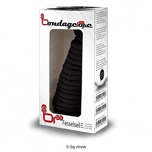 Preisvergleich Produktbild Bondage Rope 3m Black Fesseln Seil Fetisch