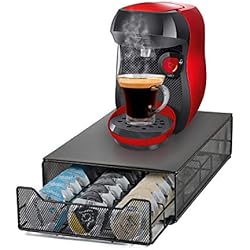 HiveNets Tassimo Porte Capsules Présentoir Distributeur Tiroir de Rangement Métal Stockage Pour Machine à Café