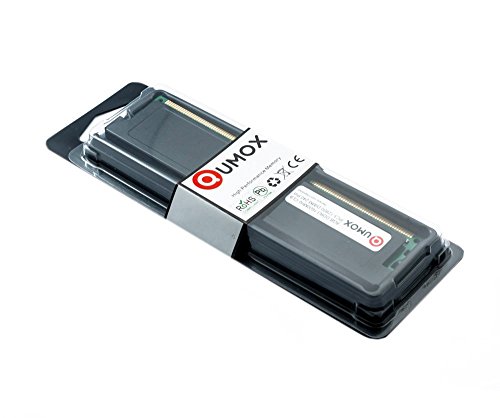 QUMOX 16GB(2x 8GB) DDR3 1600 PC3-12800 PC-12800 (240 PIN) DIMM Desktop Memoria XMP CL9 para computadora escritorio PC