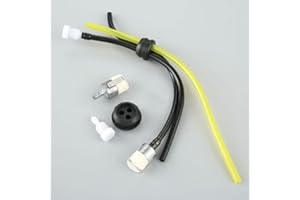 QOXEZY Kit de filtre à essence - Tuyau d'alimentation à essence pour débroussailleuse, taille-haie, élagueuse - Joint en caoutchouc - Tube d'étanchéité pour V13700003 13211546730