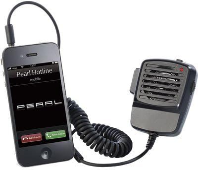 Speakers In The Call Tel Walkie-Talkie Design for Cellphones and iPhone