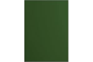 VAESSEN CREATIVE Florence Papier Cartonné Vert Lisse - A4 - Pine - 10 feuilles - 216 g/m² - Papier pour Scrapbooking, Carterie, Perforation et Faire Part de Mariage