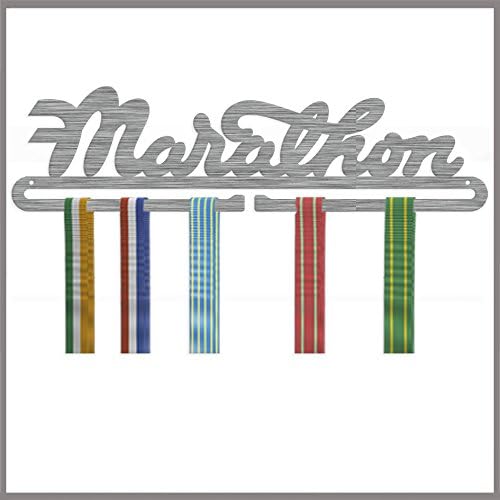 Marathon Medal Display Stainless Steel