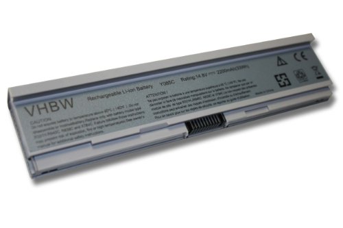 vhbw Li-Ion Akku 2200mAh (14.8V) für Notebook Laptop Dell Latitude E4200, E 4200 wie Y085C, Y084C, W343C, R640C, R841C, Y082C, R839C, W341C.