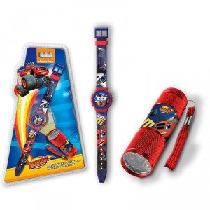 Preisvergleich Produktbild Kids Euroswan - Blaze BL16012 Set Geschenkt Uhr + Taschenlampe