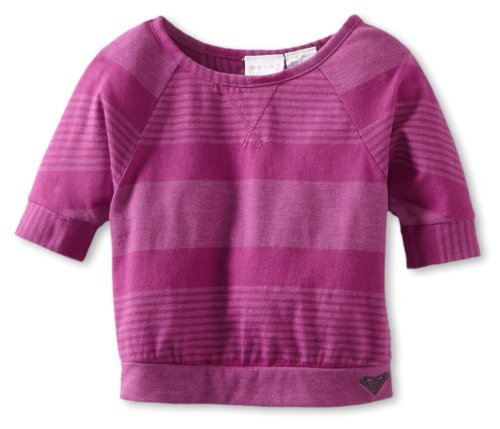 Roxy Kids Baby-girls Infant Heart N Soul 3/4 Sleeve Top, Wild Flower Stripe, 12 Months Color: Wild Flower Stripe Size: 12 Months Infant, Baby, Child