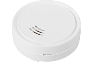 Smartwares FWA-18210 FWA-18210 czujnik wody (zapobiega uszkodzeniu wody, ekstremalnie płaska bateria 3-letnia), biały