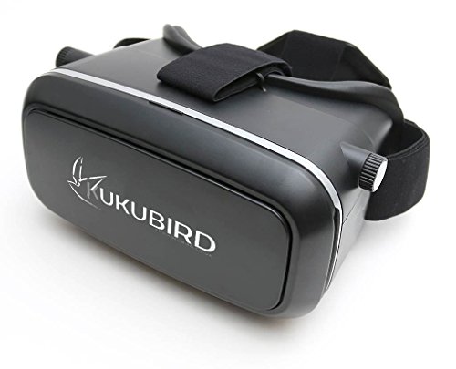 Preisvergleich Produktbild Kukubird 3D Virtual Reality Goggles Adjustable Lenses Headset