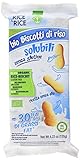 Con arroz italiano Probios Rice&Rice Galletas de Arroz Soluble - Paquete de 8 x 120 gr - Total: 960 gr