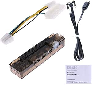 SNOWINSPRING Socle De Carte Vid&eacute;o pour Ordinateur Portable Externe PCIe PCI-E V8.4D EXP GDC/Station d'accueil D'Ordinateur Portable (Version Interface Mini PCI-E)