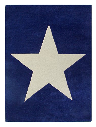 Lorena Canals Wool Rug Star (Navy)