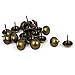 Produktbild 20 Stück Haus Möbel Eisen Polsterung Tack Gewölbte Nägel Bronze Ton 14mm x 17mm