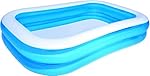 Bestway Family Pool Blue Rectangular, 262x175x51 cm