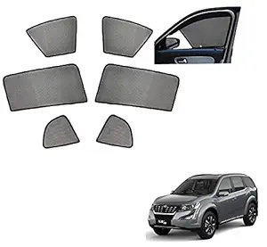 Auto Addict Car Half Magnetic Sunshade Curtain (Side Windows,6 Pcs) for Mahindra XUV 500 New