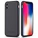Produktbild SHIELDON iPhone XS/X/10 Hülle Handyhülle [Lifetime Garantie] Stoßfeste Doppelschichte dünne Schutzhülle verbindet Weiche Silikon TPU+Harter PC Schale Kompatibel für X/XS/10 Plateau Series Blau