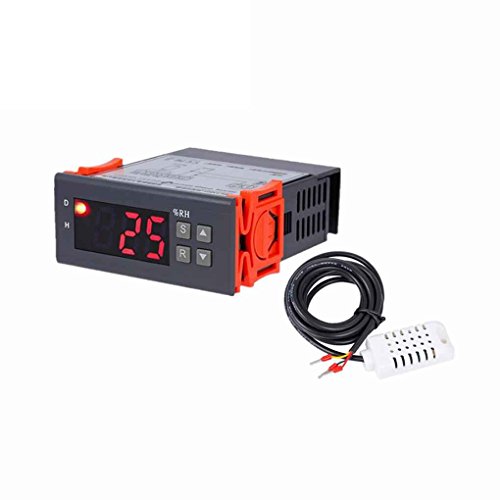Preisvergleich Produktbild MH13001 AC220V Digital Air Feuchteregler 1% rF - 99% RH Hygrostat Hygrostat Luftbefeuchtung Entfeuchtung-Tool Zerama